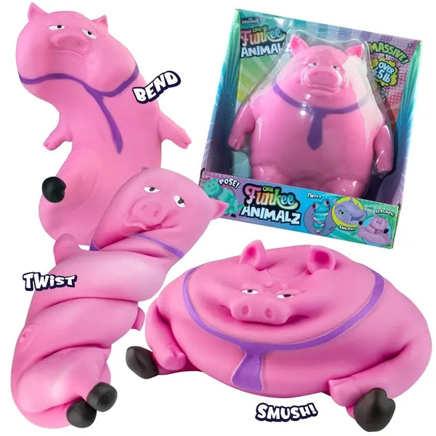 ぼっぴー Toys Funkee Animalz Pig Jumbo | Poppys Panama – Poppy's