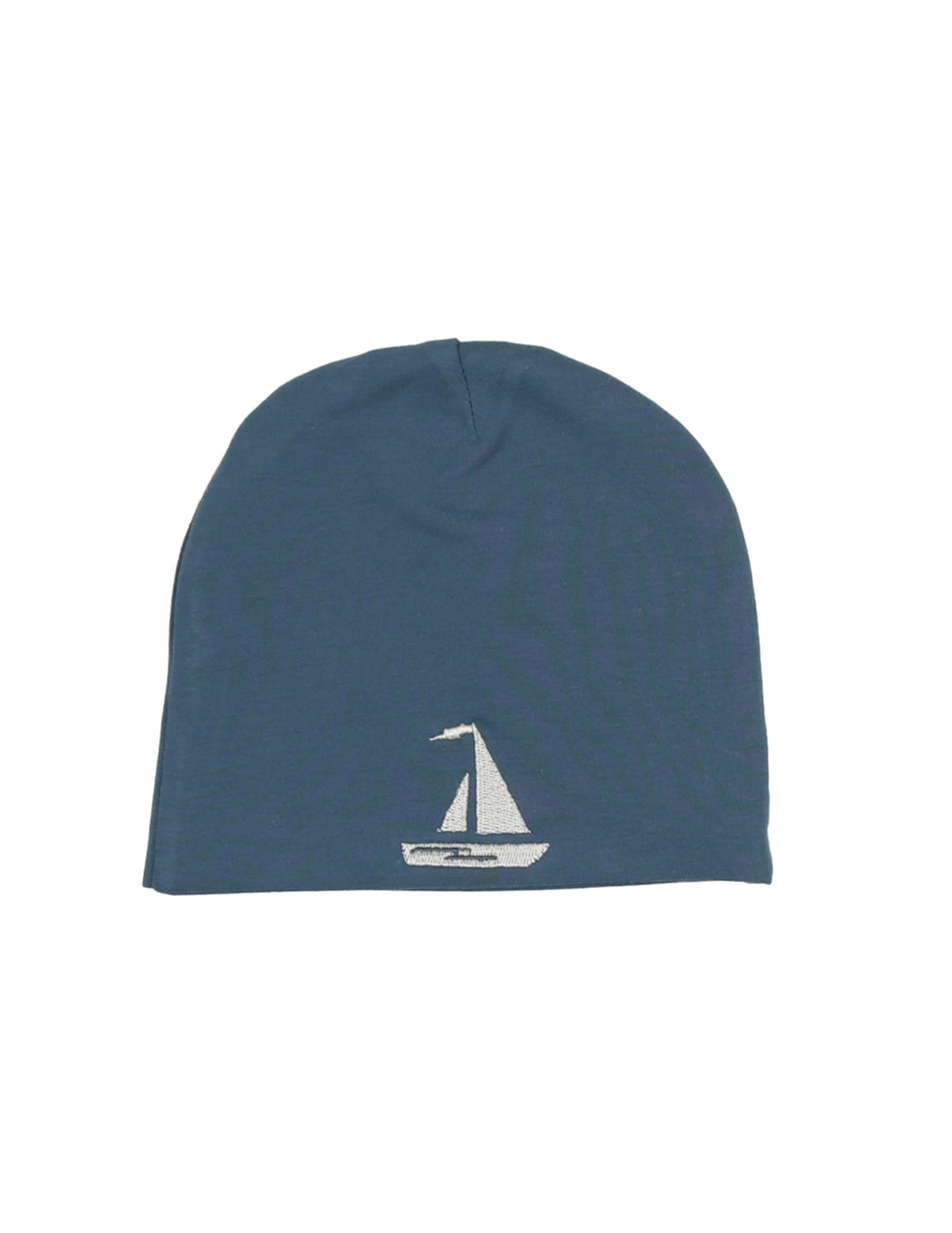 MANIERE BEBE NIÑO GORRITO SMOCKED SAIL BOAT OCEAN BLUE