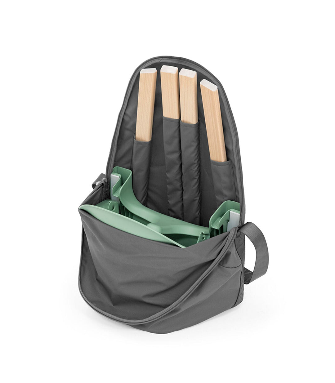 STOKKE MOCHILA PARA SILLA D/COMER STOKKE CLIKK GRIS OSCURO