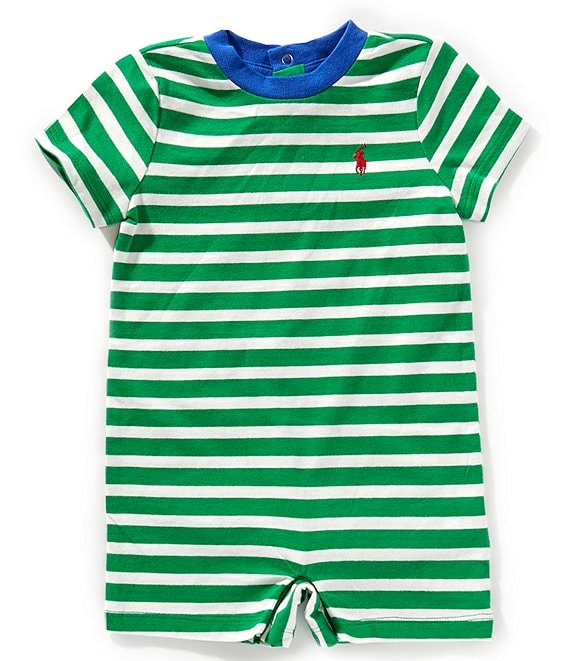 RALPH LAUREN BEBE NIÑO OVEROL STEM/PAPER WHITE