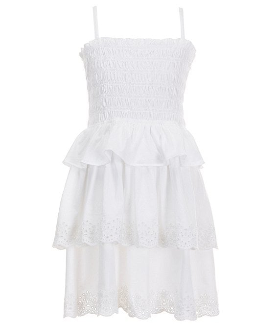 RALPH LAUREN NIÑA VESTIDO 26/1 JERSEY WHITE