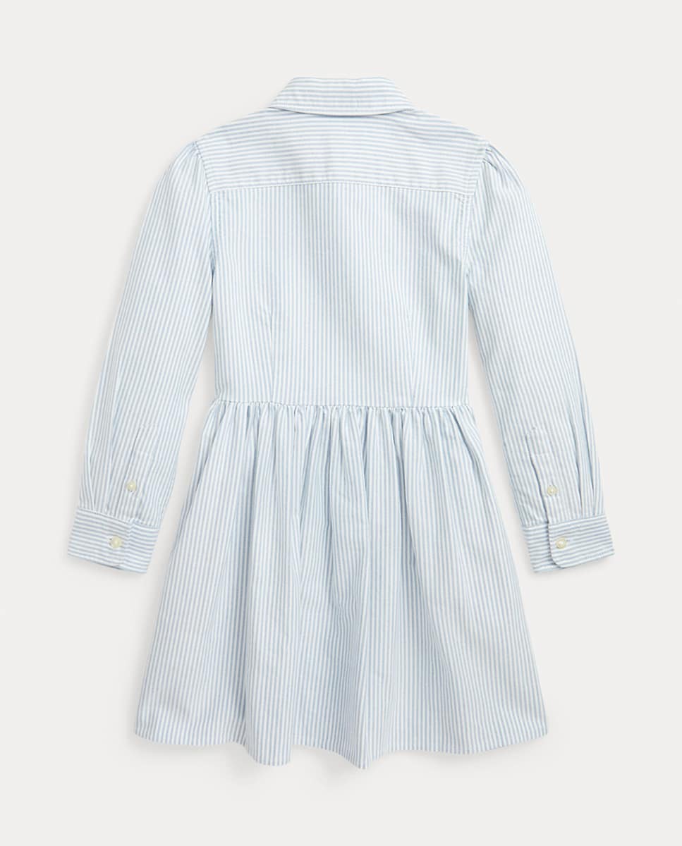 RALPH LAUREN NIÑA VESTIDO BSR BLUE/WHITE