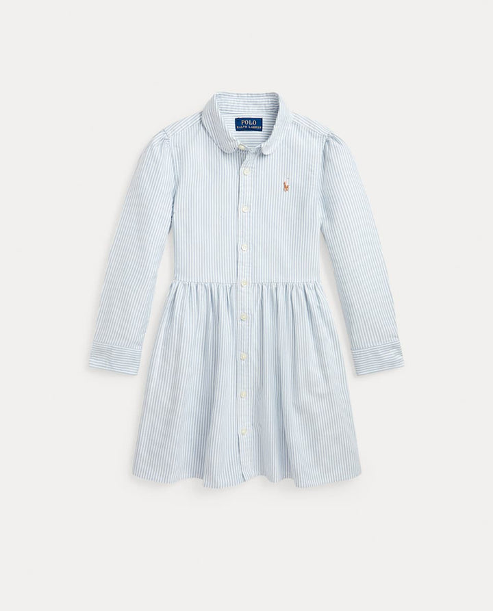 RALPH LAUREN NIÑA VESTIDO BSR BLUE/WHITE