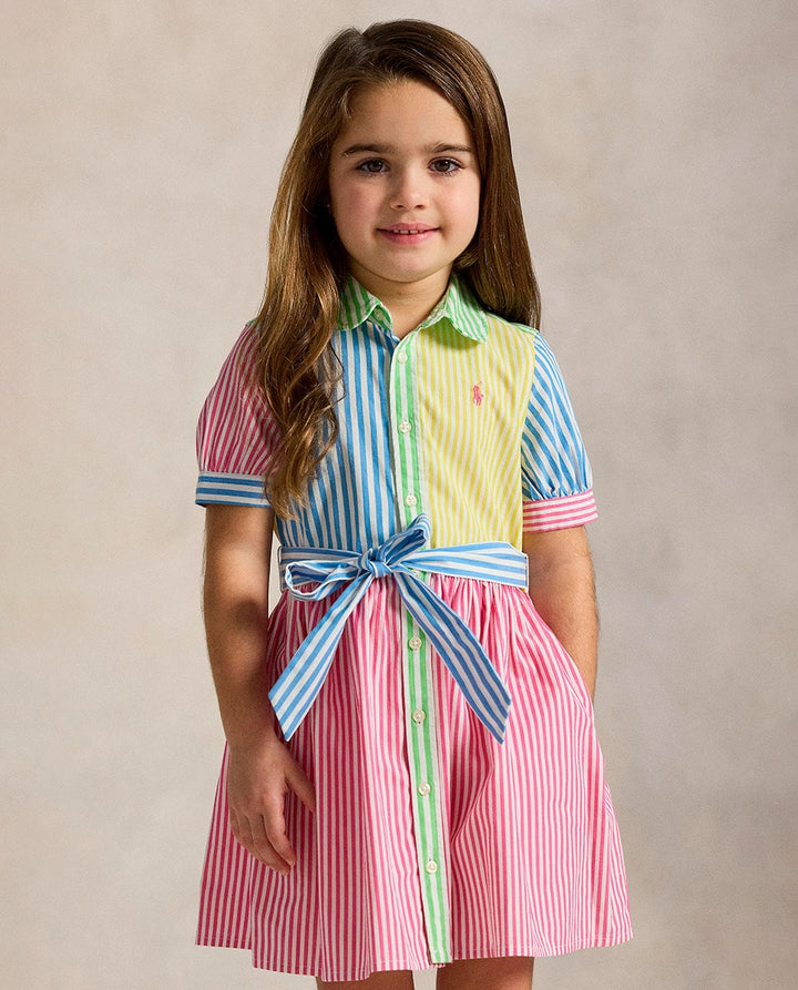RALPH LAUREN NIÑA VESTIDO MULTI