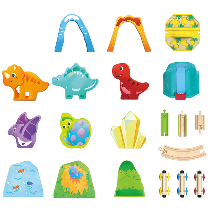 HAPE DINOSAUR TRAIN BUCKET SET
