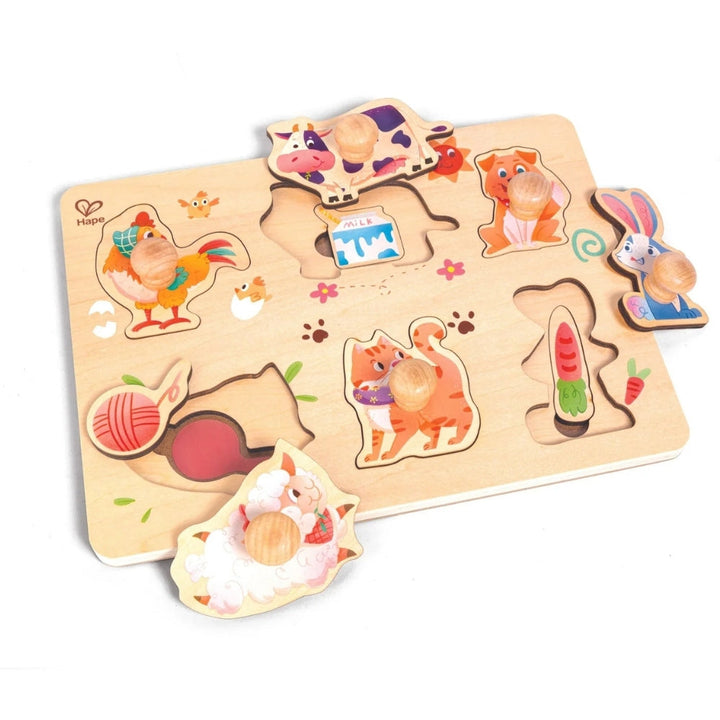 HAPE ROMPECABEZAS DE CAPAS DE LA GRANJA