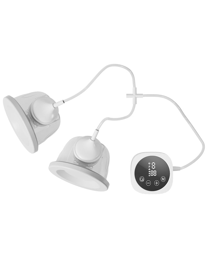 CUTEBABIES EXTRACTOR DE LECHE ELECTRICO MANOS LIBRE DOBLE BLANCO