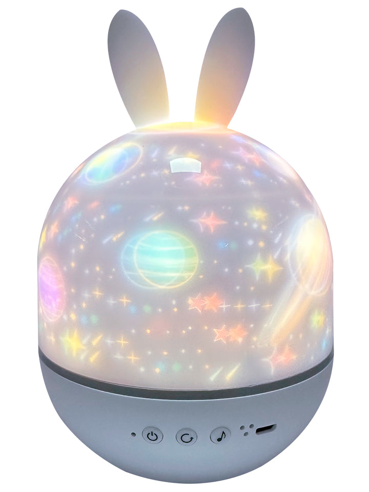 CUTEBABIES PROYECTOR TIPO LAMPARA CONEJO BLANCO