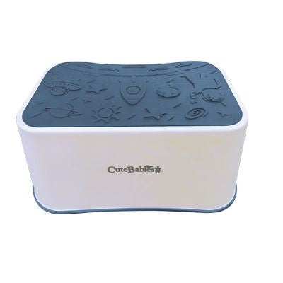 CUTEBABIES BANQUITO PARA BEBE STEP AZUL