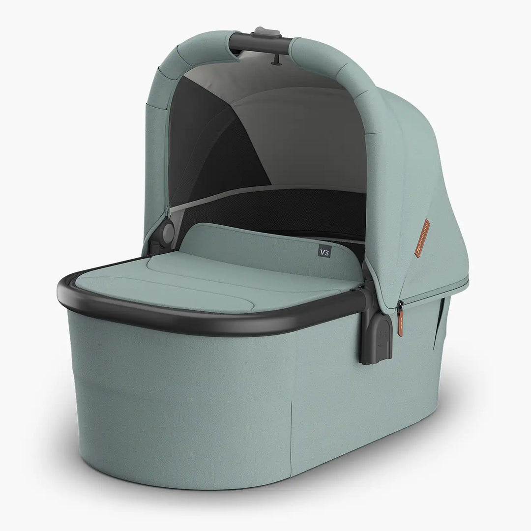Uppababy Bassinet V3 Kenzi Mystic Aqua Carbon Frame