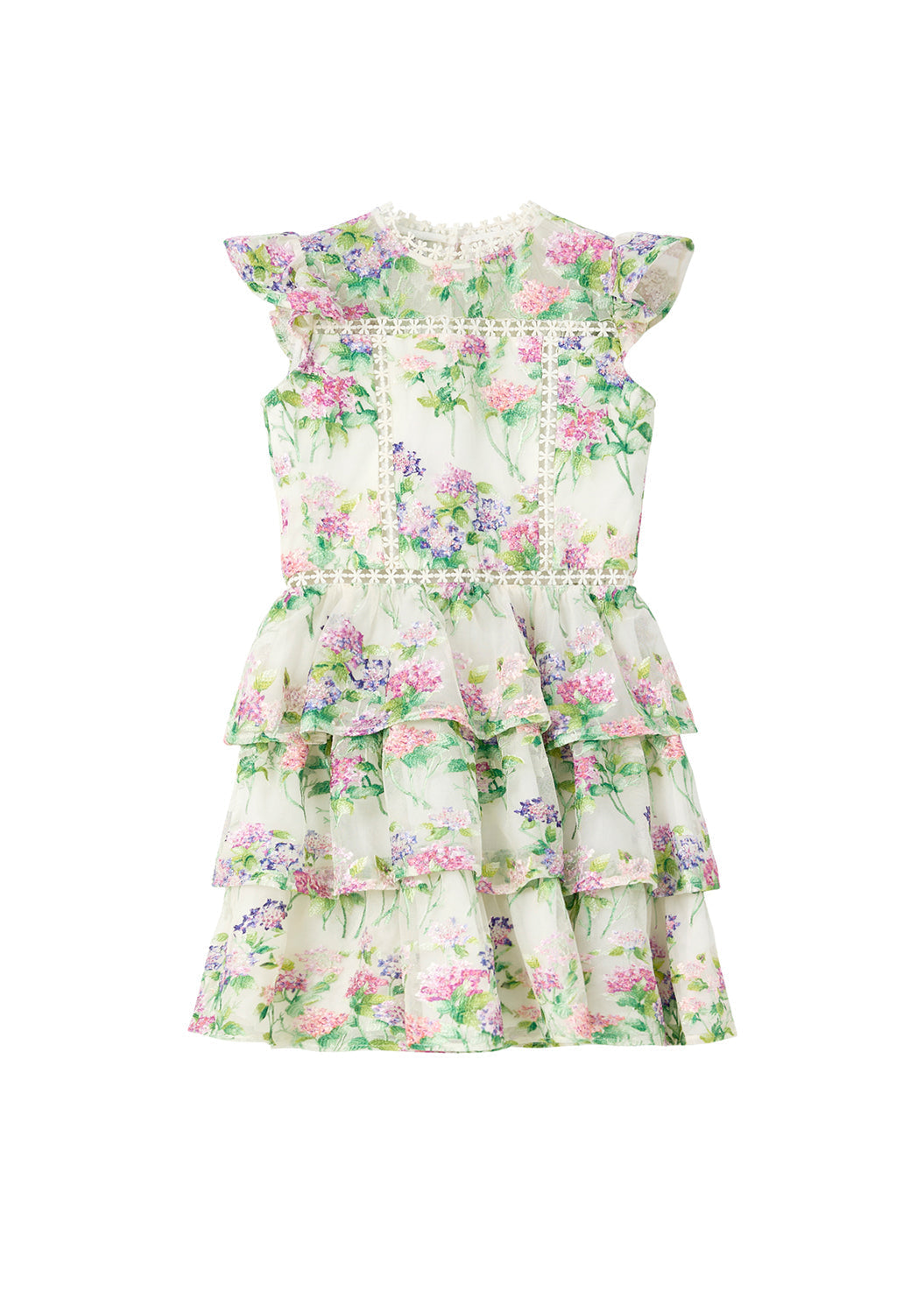 MARLO NIÑA VESTIDO CLEMENTINE EMBROIDERED MINI FLORAL