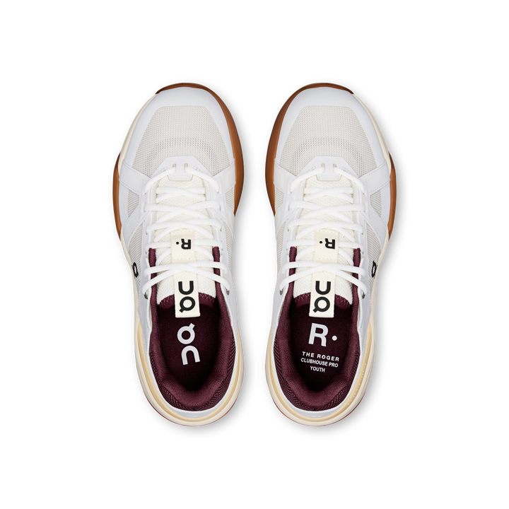 ON NIÑO ZAPATILLA THE ROGER CH PRO YOUTH WHITE/MAROON