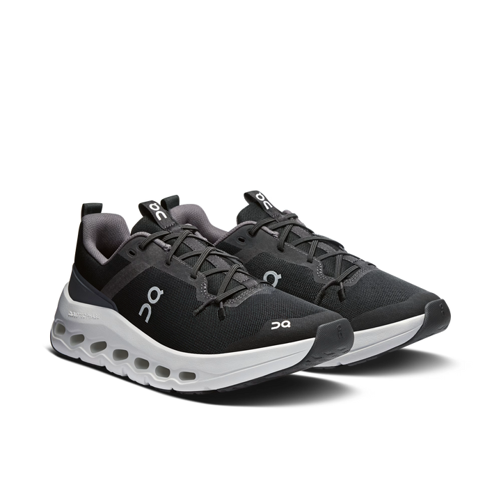 ON NIÑO ZAPATILLA CLOUDLEAP BLACK/WHITE