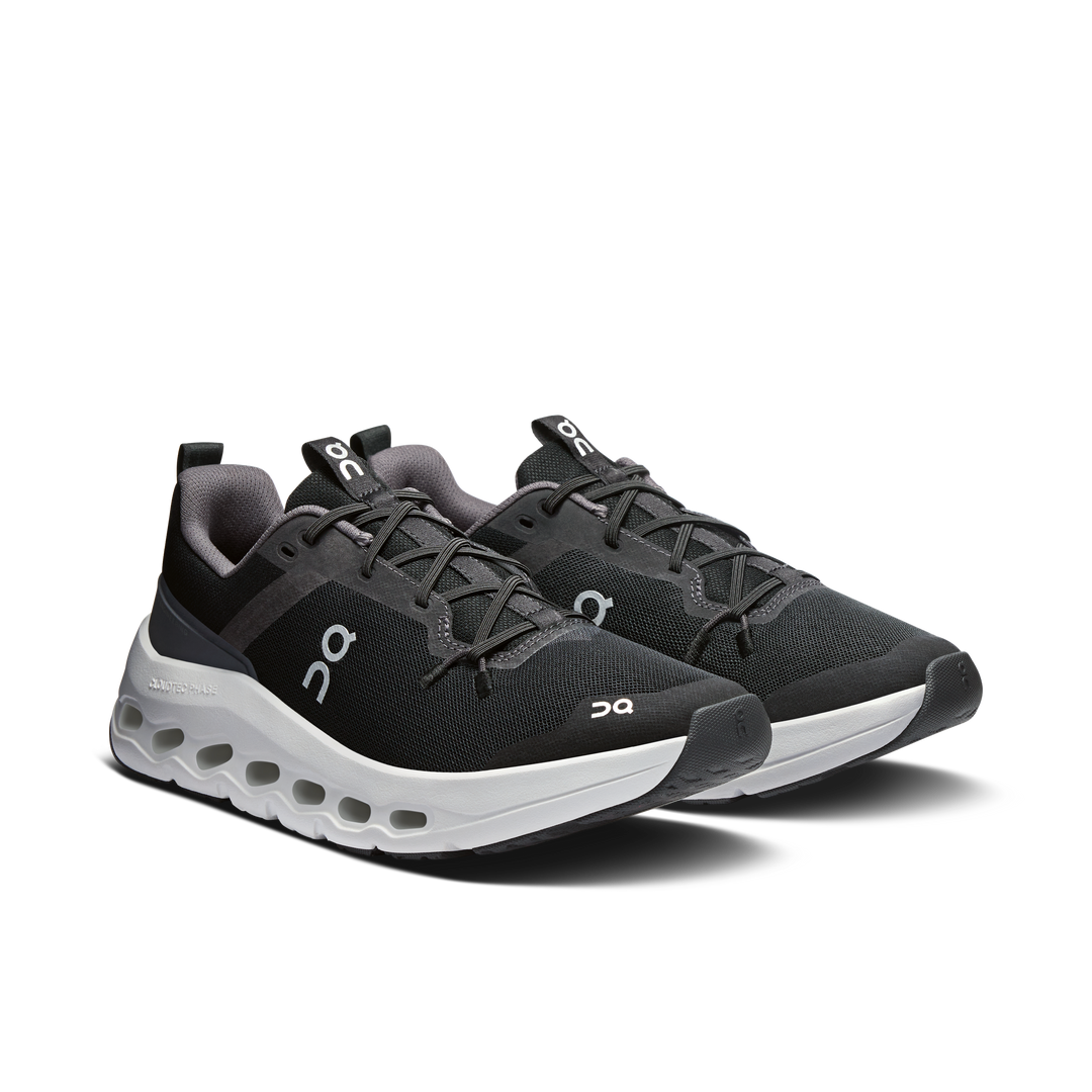ON NIÑO ZAPATILLA CLOUDLEAP BLACK/WHITE