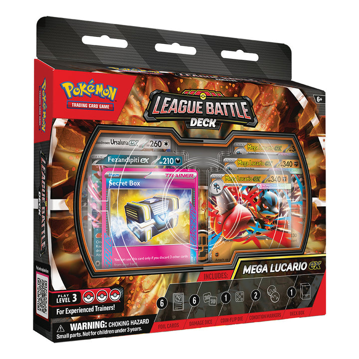 POKEMON MEGA LUCARIO EX LEAGUE BATTLE DECK