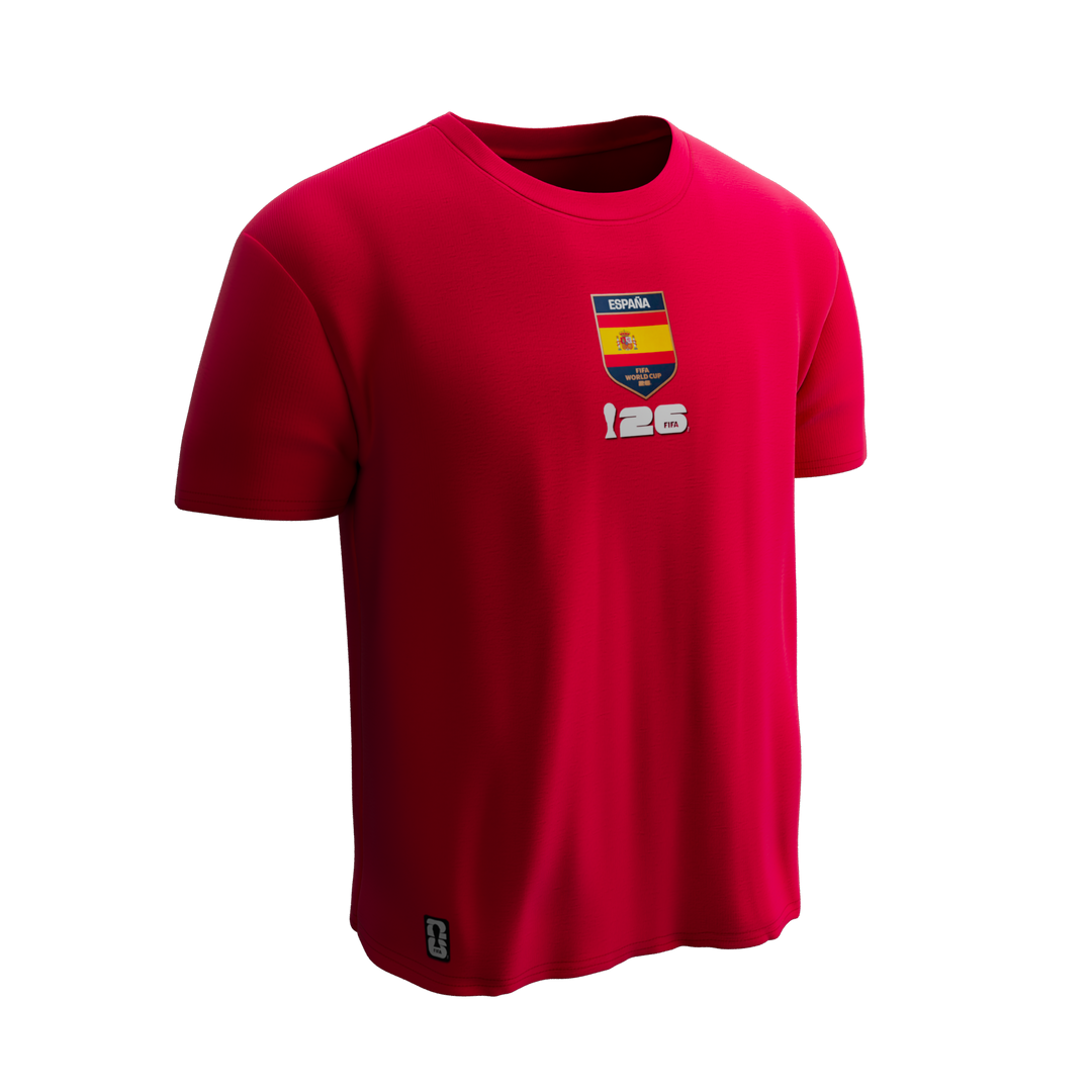 FANATICS NIÑO TSHIRT FIFA SPAIN M/C RED