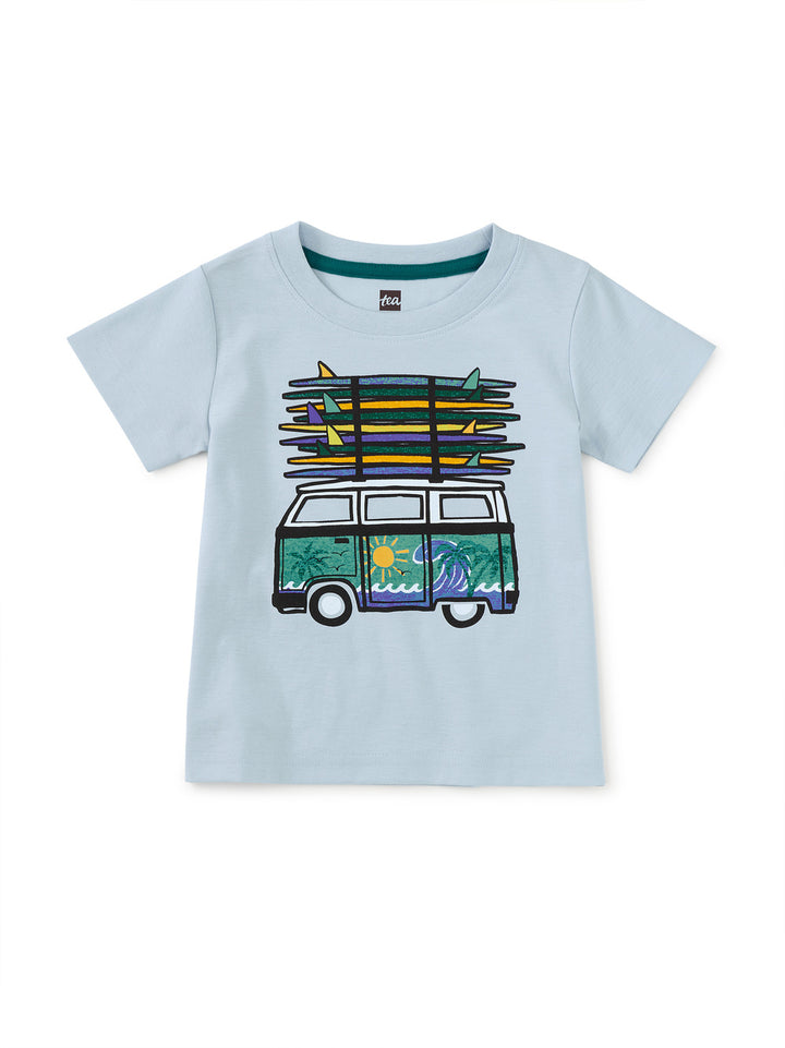 TEA COLLECTION NIÑO TSHIRT SURF VAN GRAPHIC SKYRIDE