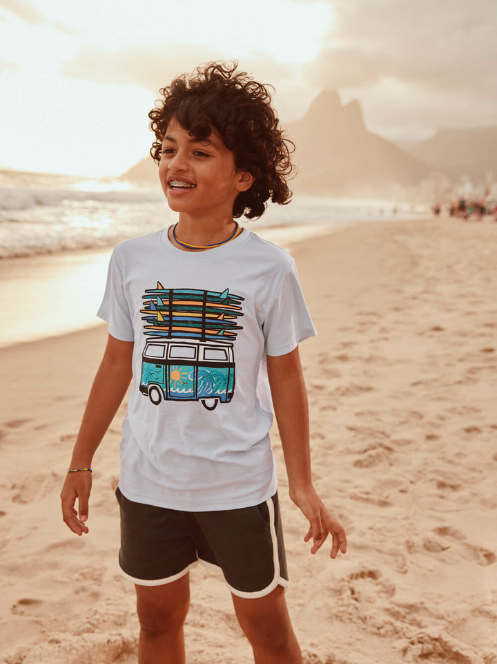 TEA COLLECTION NIÑO TSHIRT SURF VAN GRAPHIC SKYRIDE