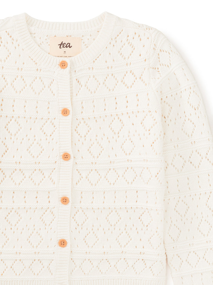 TEA COLLECTION NIÑA ABRIGO IPANEMA KNIT