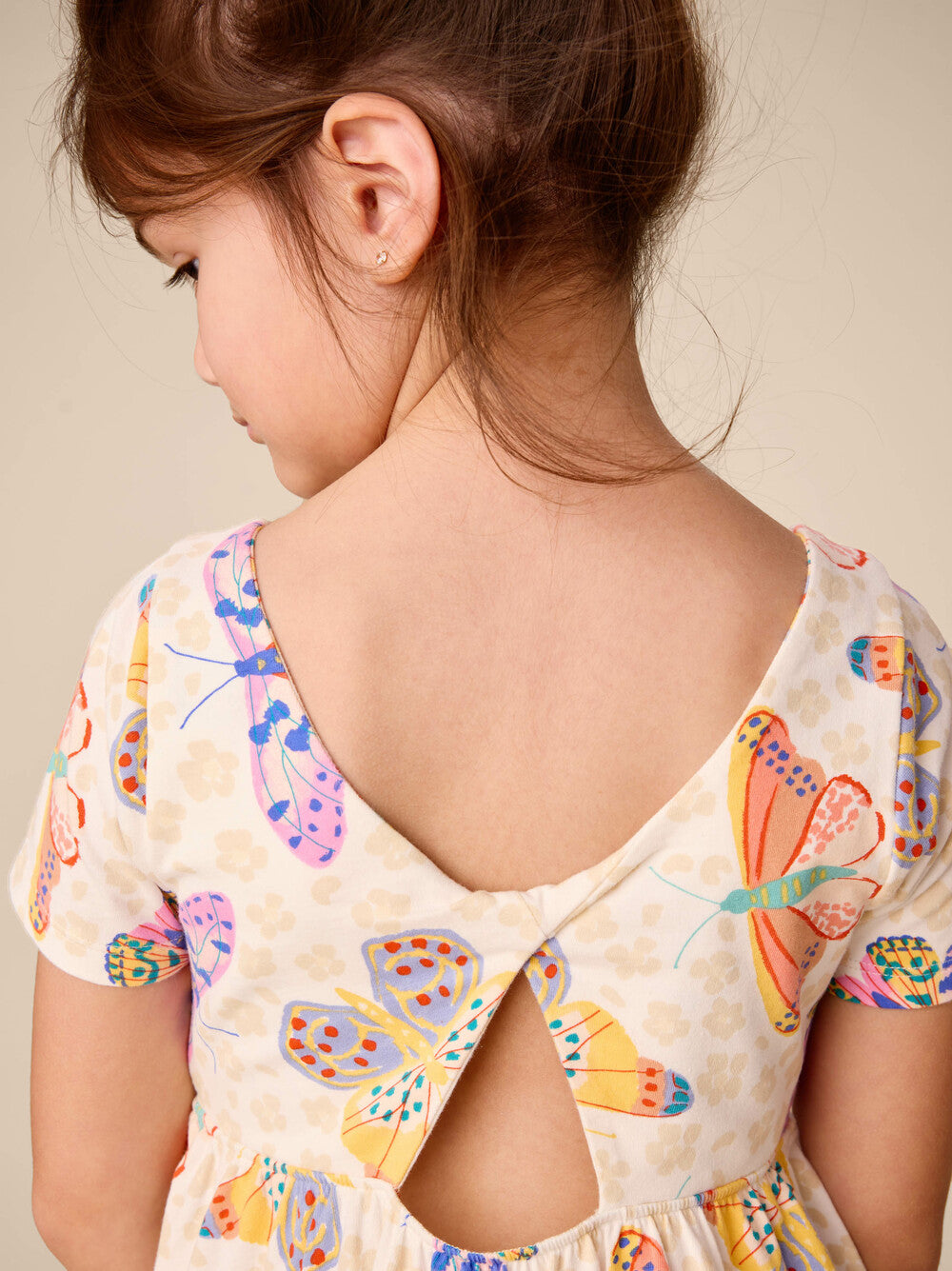 TEA COLLECTION NIÑA VESTIDO BALLET JAGUAR SPOT BUTTERFLIES