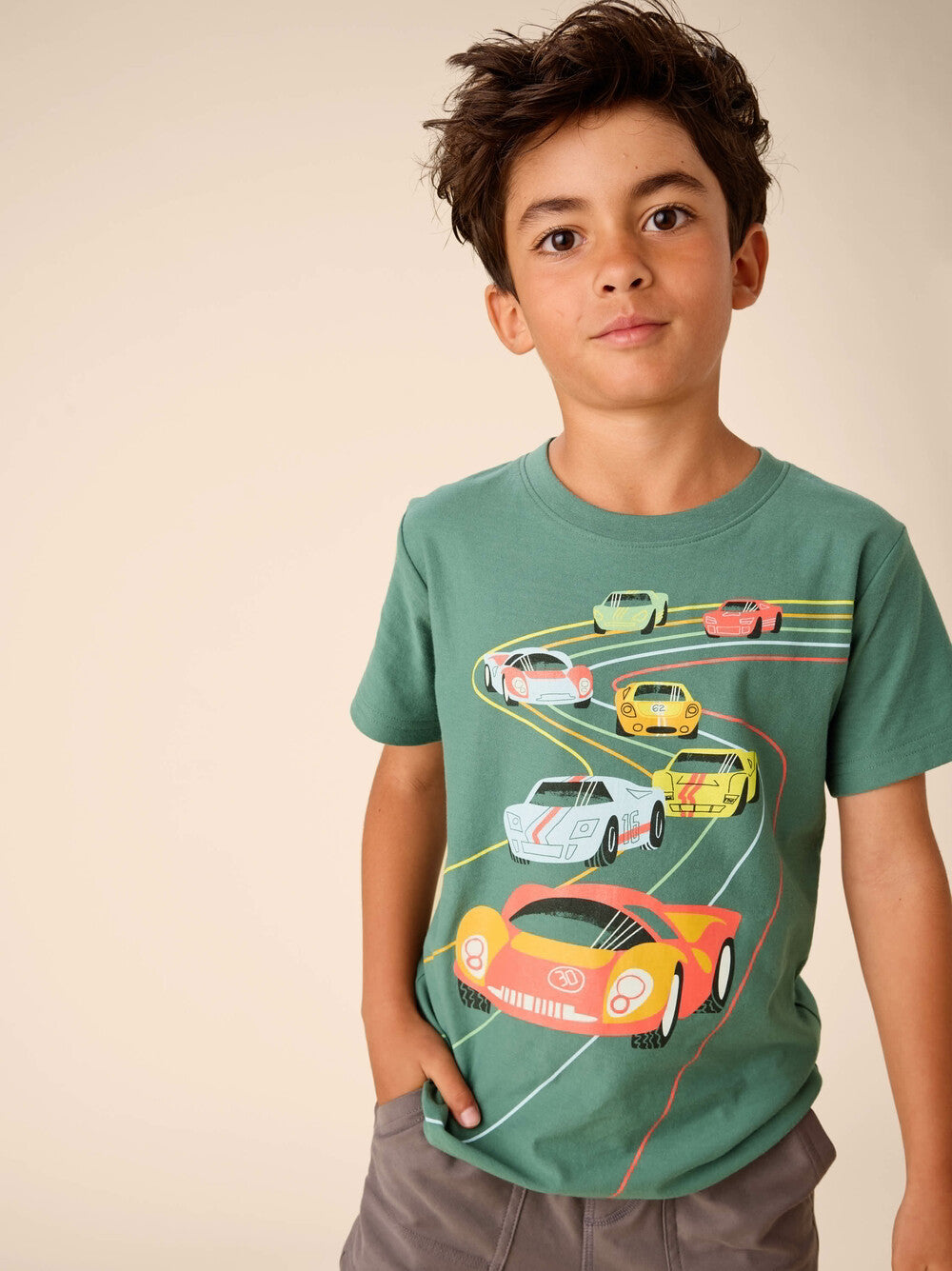 TEA COLLECTION NIÑO TSHIRT LE MANS RACE GRAPHIC