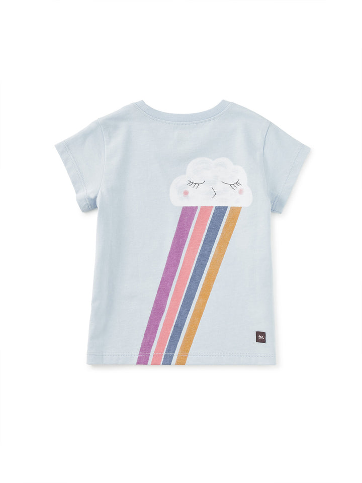 TEA COLLECTION NIÑA TSHIRT RAINBOW DOUBLE SIDED