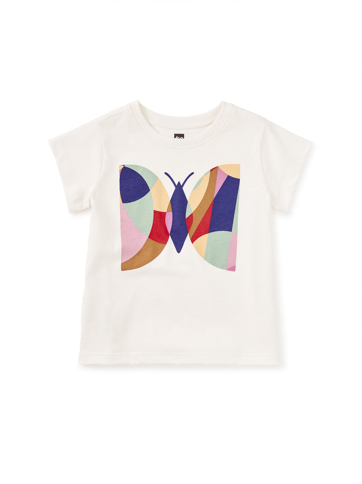 TEA COLLECTION NIÑA TSHIRT GEO BUTTERFLY GRAPHIC
