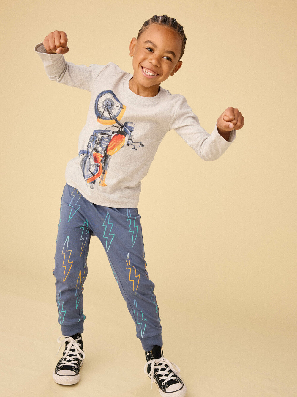 TEA COLLECTION NIÑO PANTALON JOGGERS PRINTED EVERYDAY