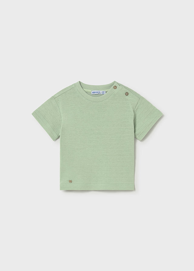 Mayoral Tshirt M/c Punto Estructura Matcha para Niño