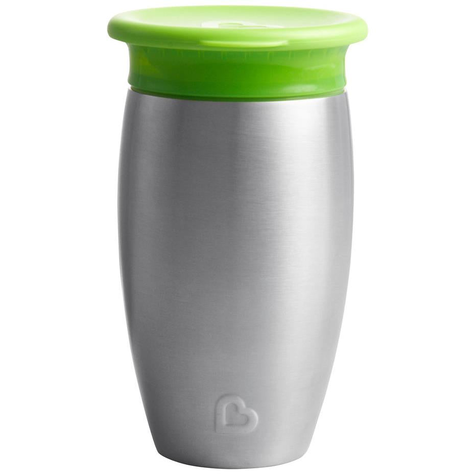 MUNCHKIN 10OZ MIRACLE 360 STAINLESS STEEL SIPPY CUP