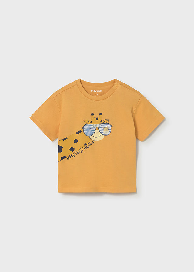 Mayoral Tshirt M/c Lenticular Peach para Niño