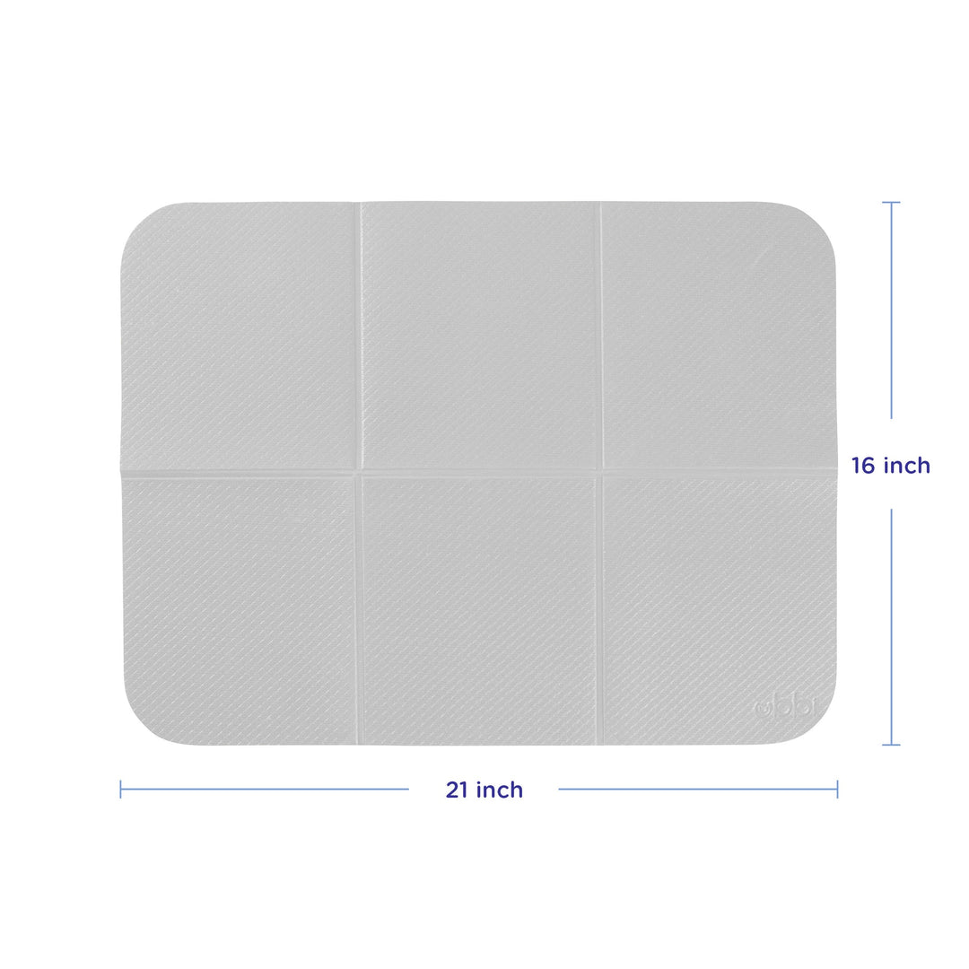 UBBI MAT CAMBIADOR STANDALONE GRAY