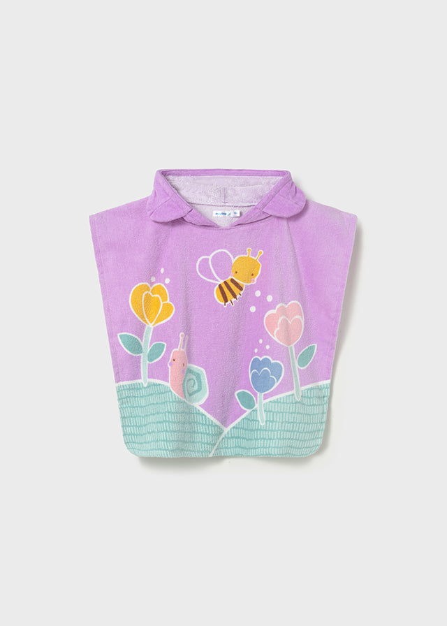 Mayoral Toalla Con Capucha Lilac