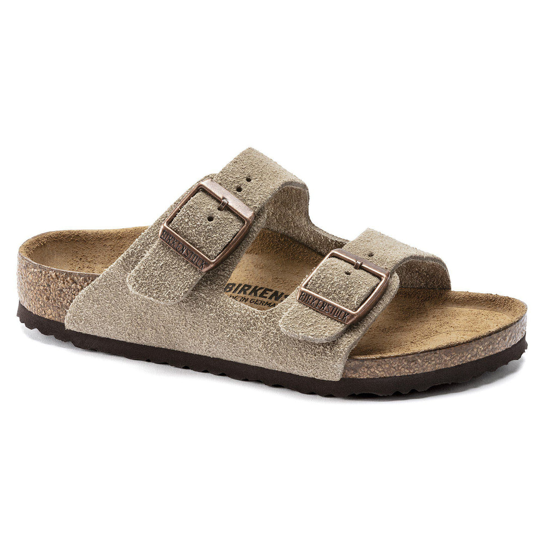 Sandalias Birkenstock Arizona para Niño – Taupe en Cuero