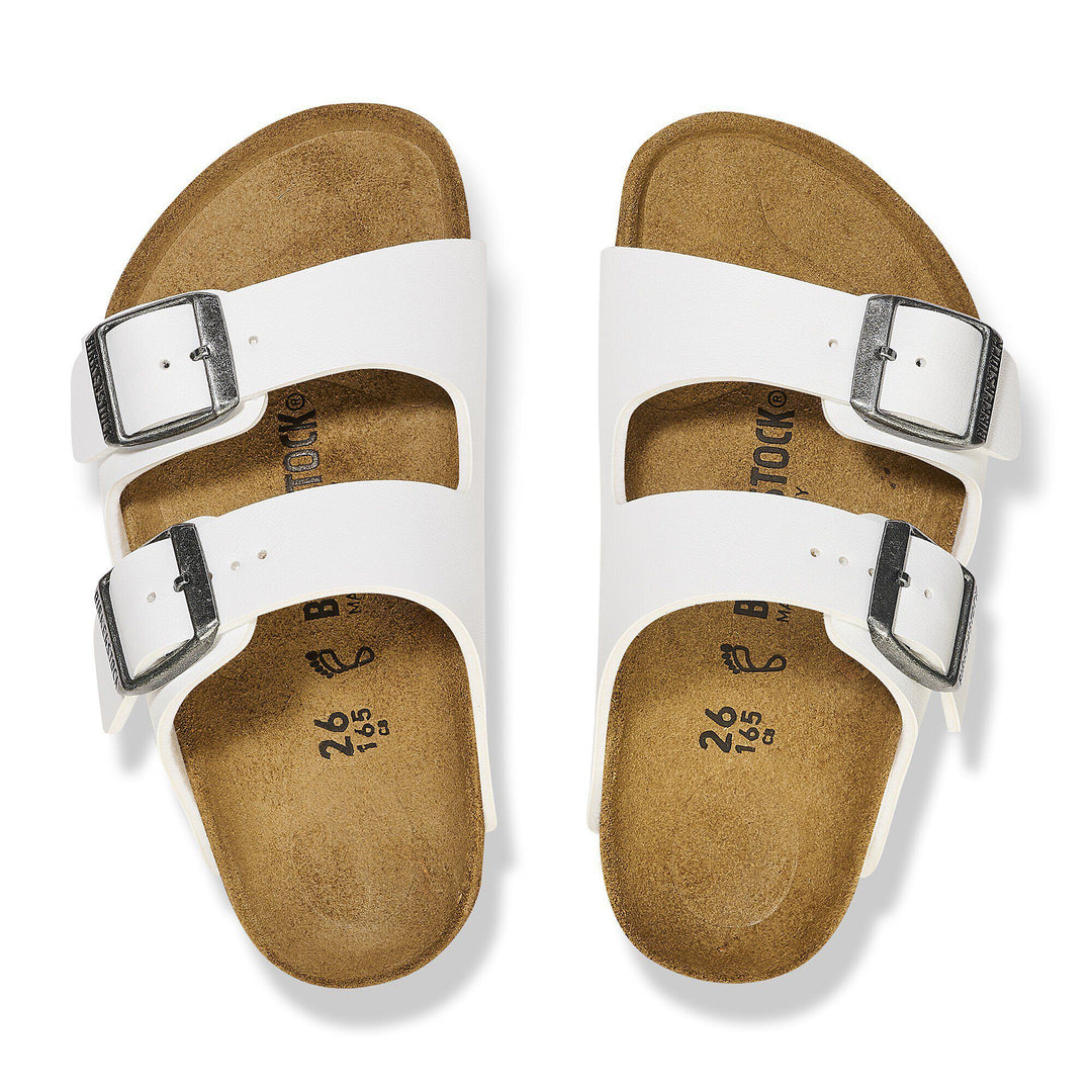 BIRKENSTOCK NIÑO SANDALIA ARIZONA WHITE
