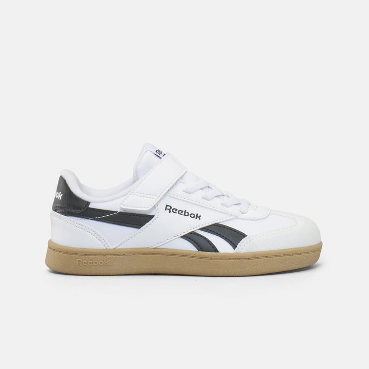 REEBOK NIÑO ZAPATILLA SMASH EDGE ELASTIC WHITE/BLACK