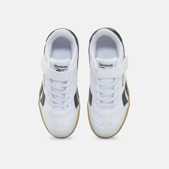 REEBOK NIÑO ZAPATILLA SMASH EDGE ELASTIC WHITE/BLACK