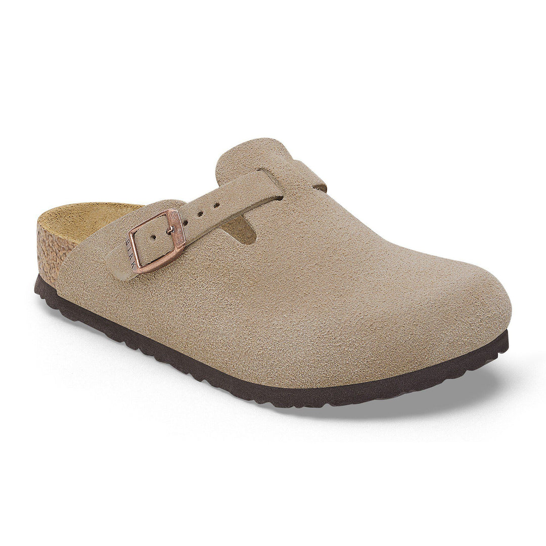 Sandalias Birkenstock Boston para Niño – Taupe en Cuero