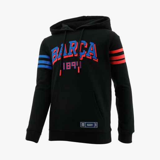 FANATICS NIÑO ABRIGO CON CAPUCHA SOCCER HOOPS BARCELONA