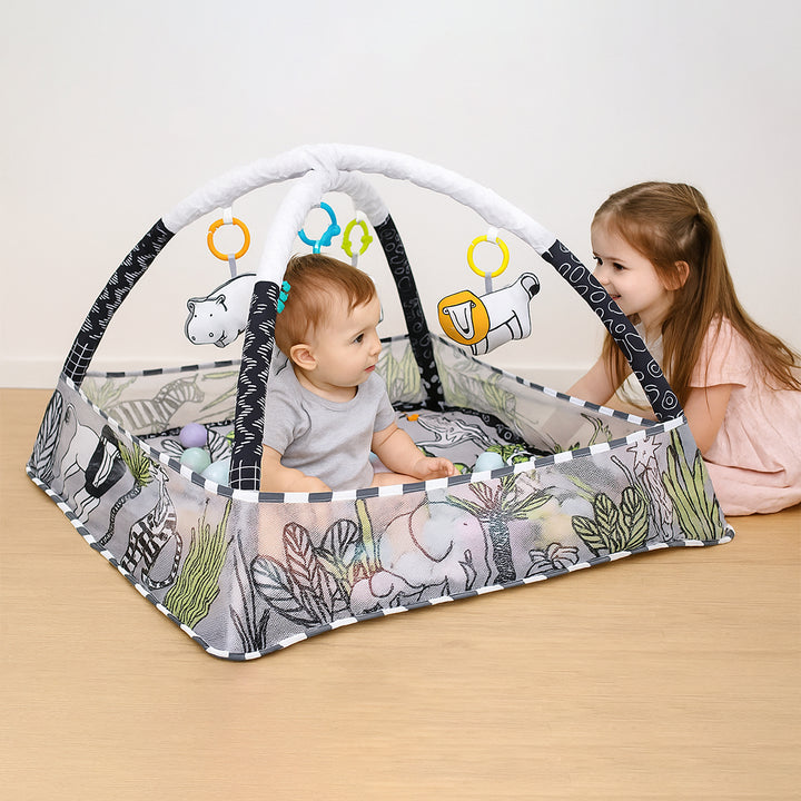 PREMIUM BABY GIMNASIO PELOTERO PARA BEBE NIÑO ANIMAL