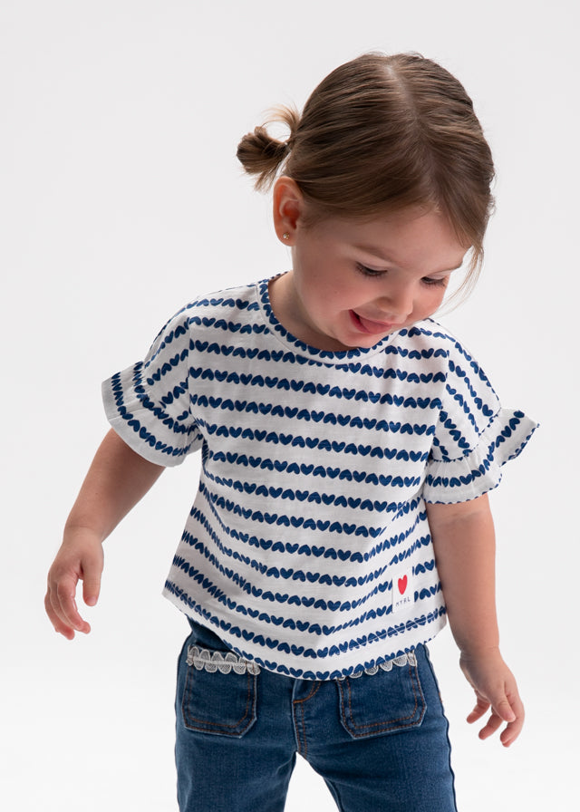Mayoral Tshirt M/c Estampada Porcelana para Niña