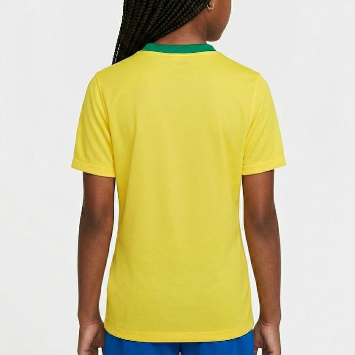 NIKE NIÑO TSHIRT CBF Y DF TP HM CANARY/LIGHT MENTA/GEODE TEAL