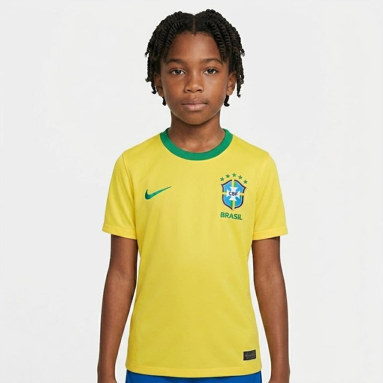 NIKE NIÑO TSHIRT CBF Y DF TP HM CANARY/LIGHT MENTA/GEODE TEAL