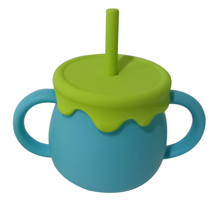 CUTEBABIES VASO DE ENTRENAMIENTO 3 EN 1 TURQUESA