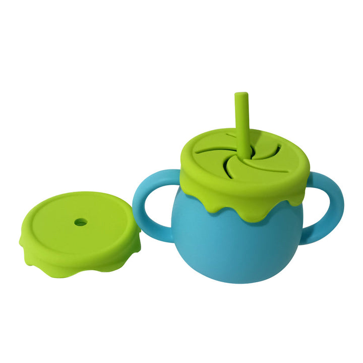 CUTEBABIES VASO DE ENTRENAMIENTO 3 EN 1 TURQUESA