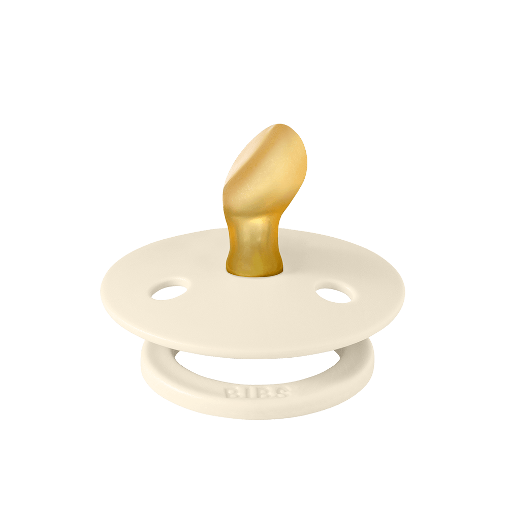 BIBS CHUPO LATEX SIZE1 IVORY 3PK