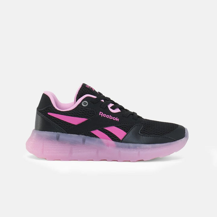 REEBOK NIÑA ZAPATILLA ZIG N GLOW 2 ELASTIC BLACK/PINK