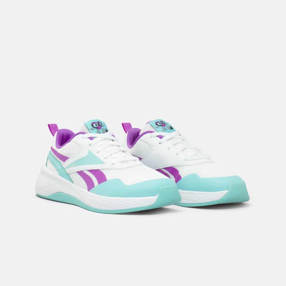 REEBOK NIÑO ZAPATILLA NANO PLAY WHITE/TURQUESA