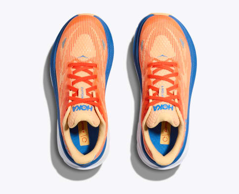 HOKA NIÑO ZAPATILLA CLIFTON 9 YOUTH VIBRANT ORANGE/IMPALA