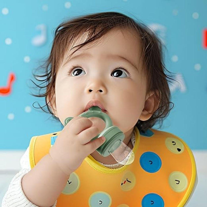 BUBA PORTA FRUTAS DE SILICONA VERDE